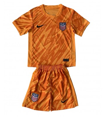United States Goalkeeper Replica Away Stadium Kit for Kids Copa America 2024 Short Sleeve (+ pants)